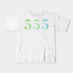 angel numbers 555 Kids T-Shirt